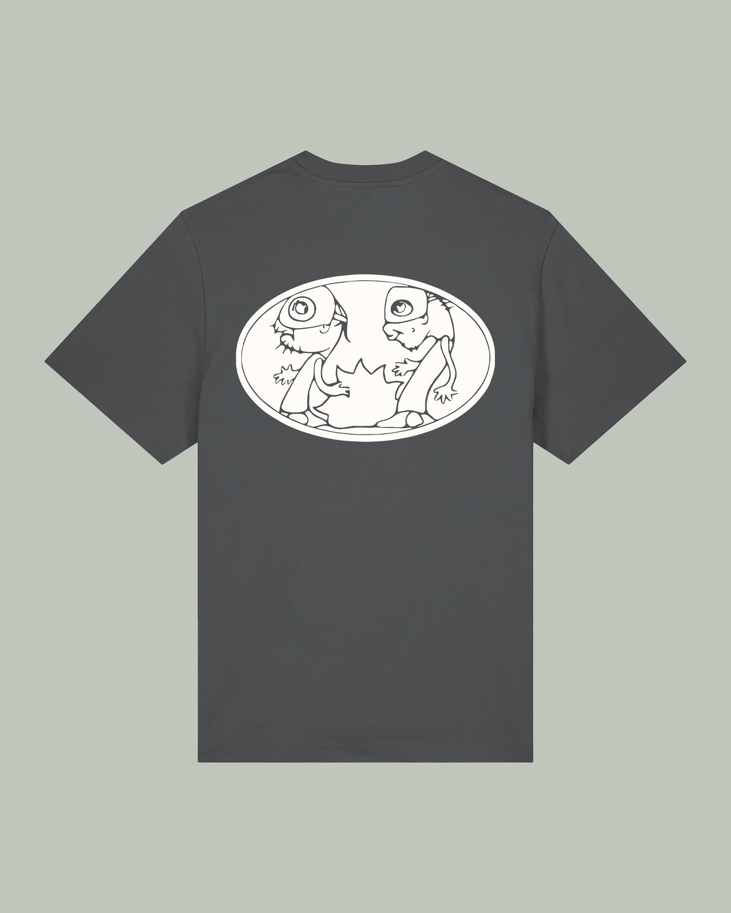 CHILDREN TEE ANTHRACITE