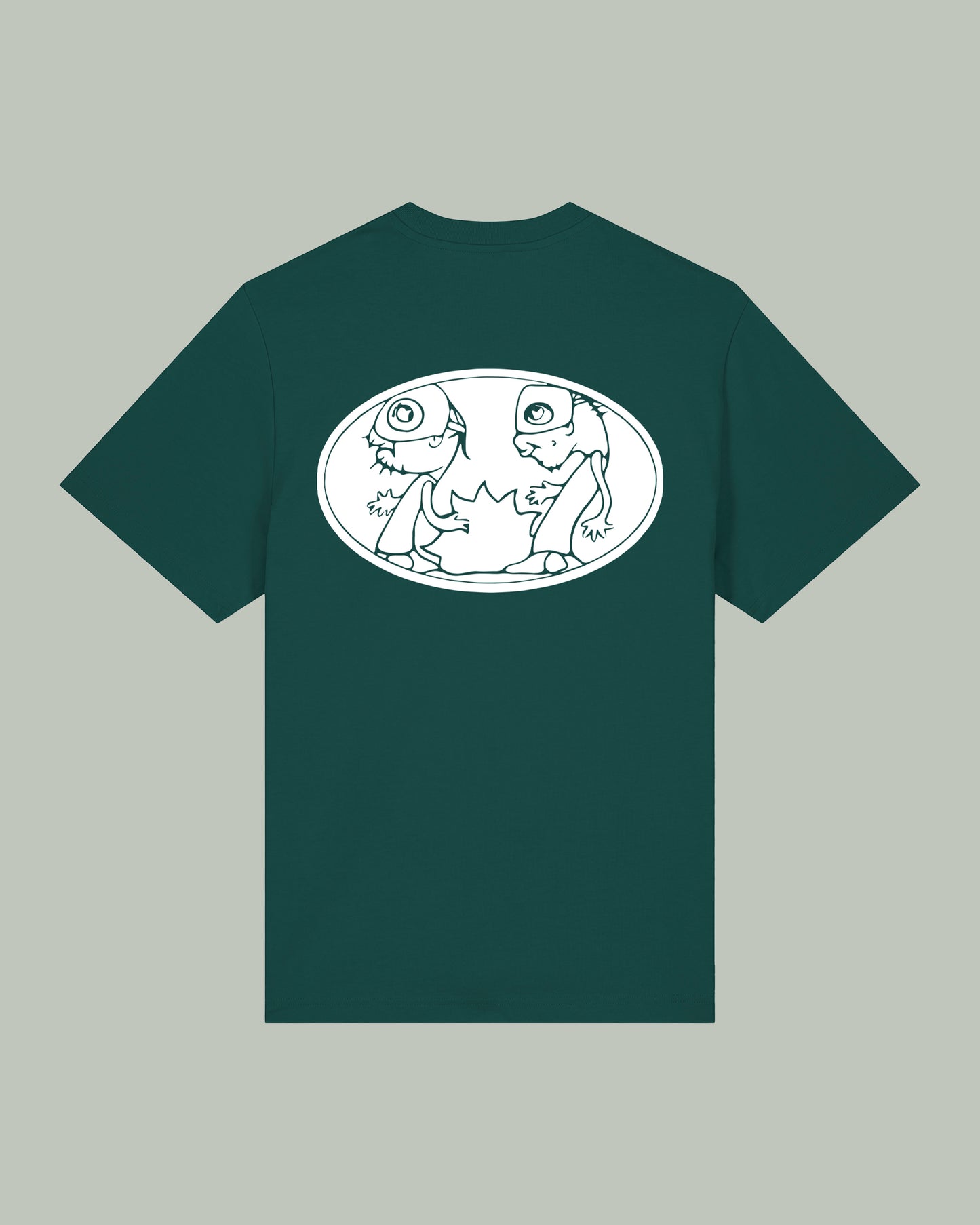 CHILDREN TEE GLAZED GREEN