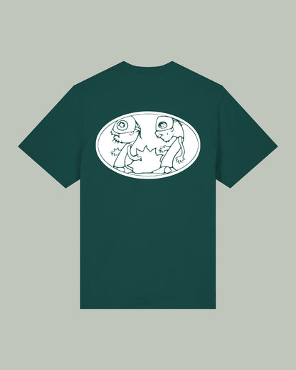 CHILDREN TEE GLAZED GREEN