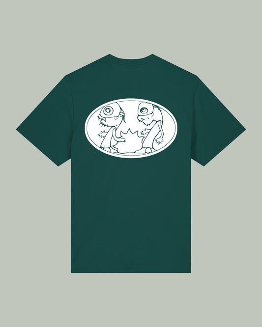 CHILDREN TEE GLAZED GREEN