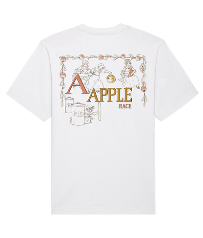 SUMMER APPLE TEE WHITE