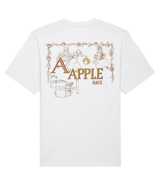 SUMMER APPLE TEE WHITE